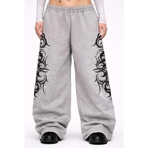 Static Tribal Baggy Sweatpants